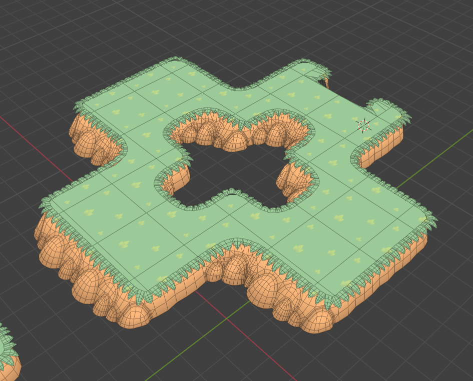 Wireframe models shown